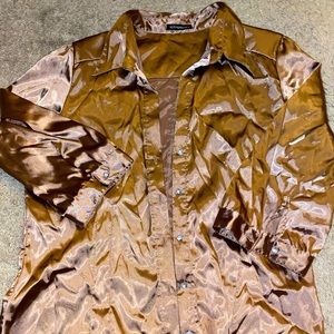 Women’s satin blouse